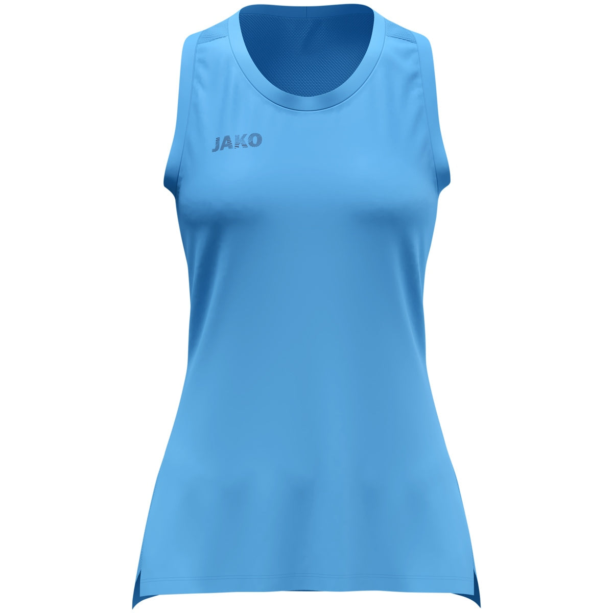 JAKO Tanktop Light Flow Damen – Blau (430) (vorne)