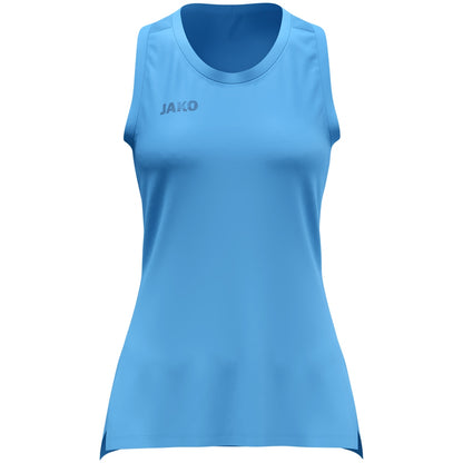 JAKO Tanktop Light Flow Damen – Blau (430) (vorne)