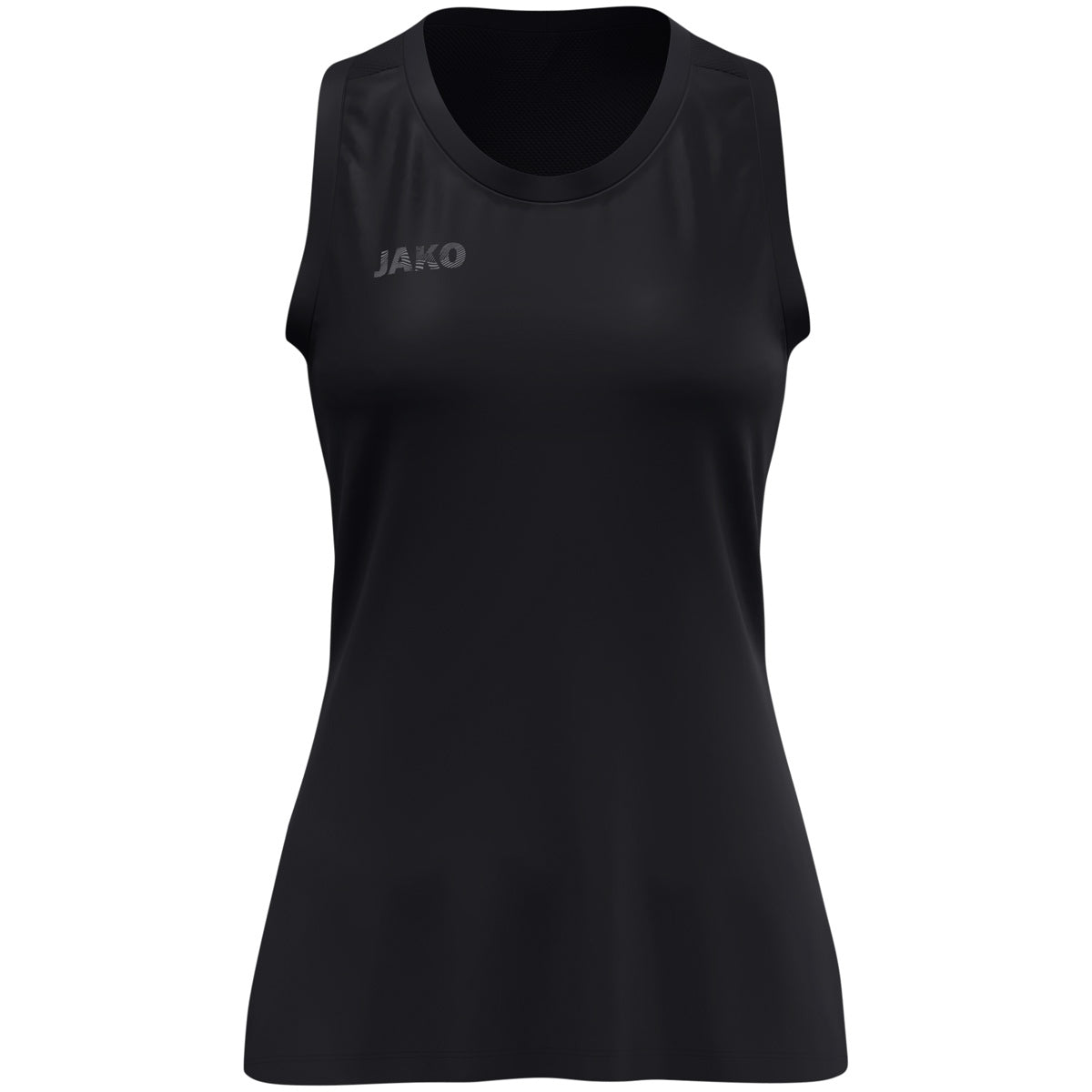 JAKO Tanktop Light Flow Damen – Schwarz (vorne)