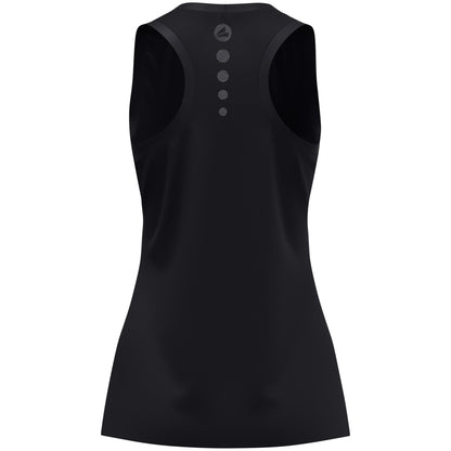 JAKO Tanktop Light Flow Damen – Schwarz (hinten)