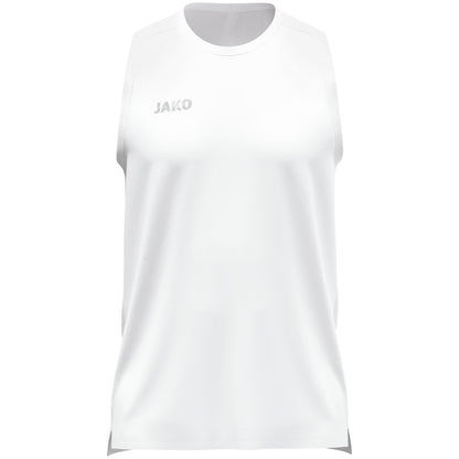 JAKO Tanktop Light Flow – Weiß (vorne)