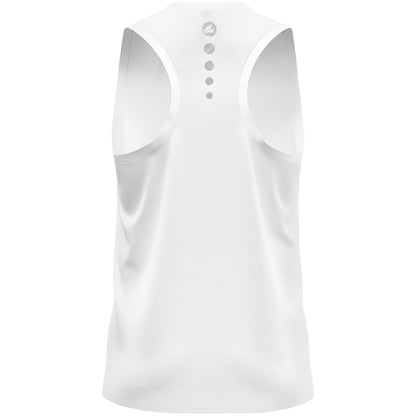 JAKO Tanktop Light Flow – Weiß (hinten)