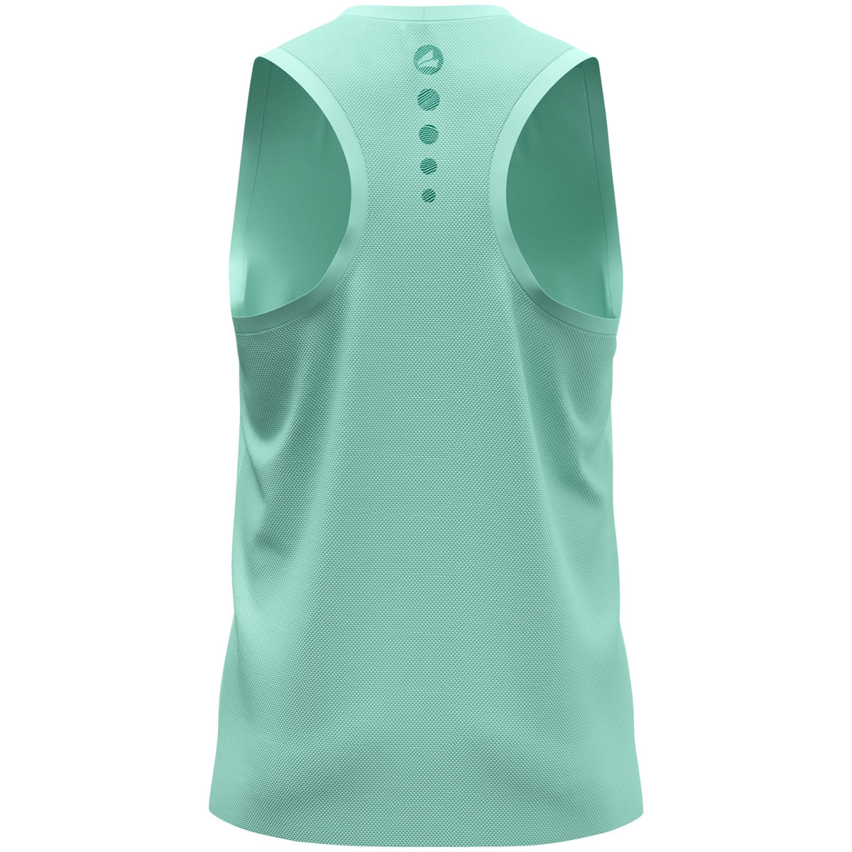 JAKO Tanktop Light Flow – Grün (hinten)