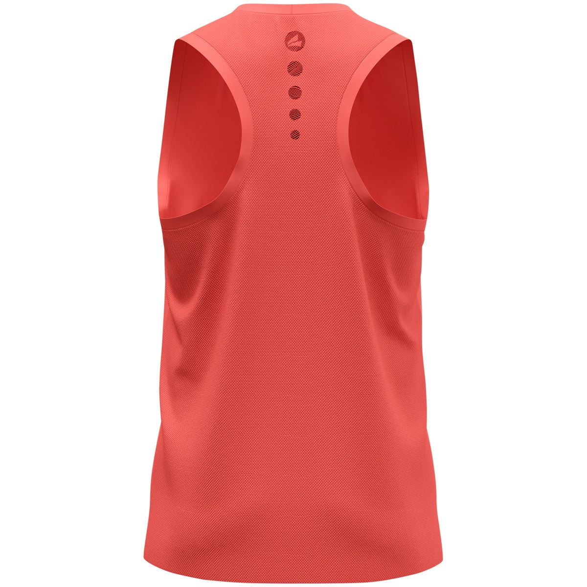 JAKO Tanktop Light Flow – Orange (hinten)