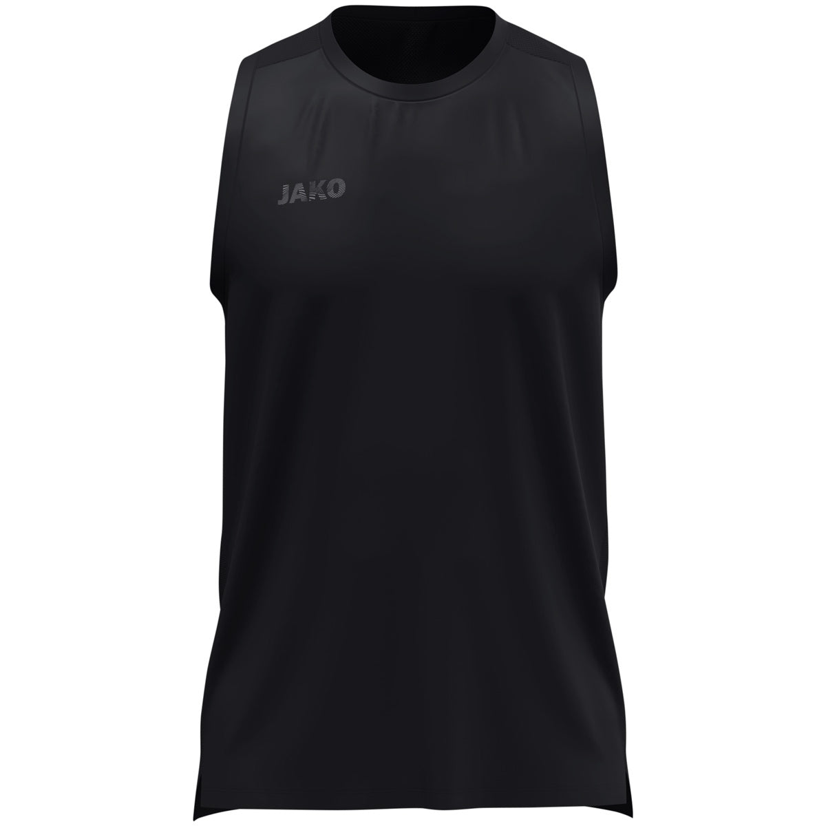 JAKO Tanktop Light Flow – Schwarz (vorne)