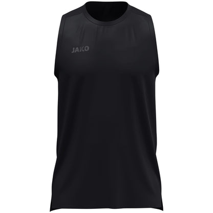 JAKO Tanktop Light Flow – Schwarz (vorne)