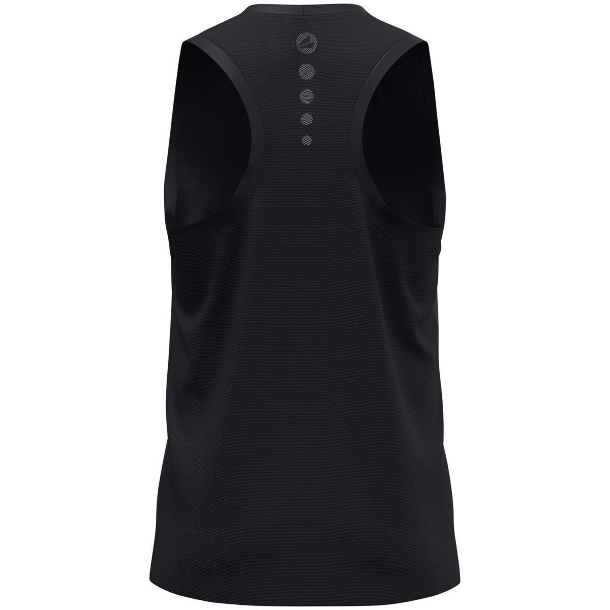 JAKO Tanktop Light Flow – Schwarz (hinten)