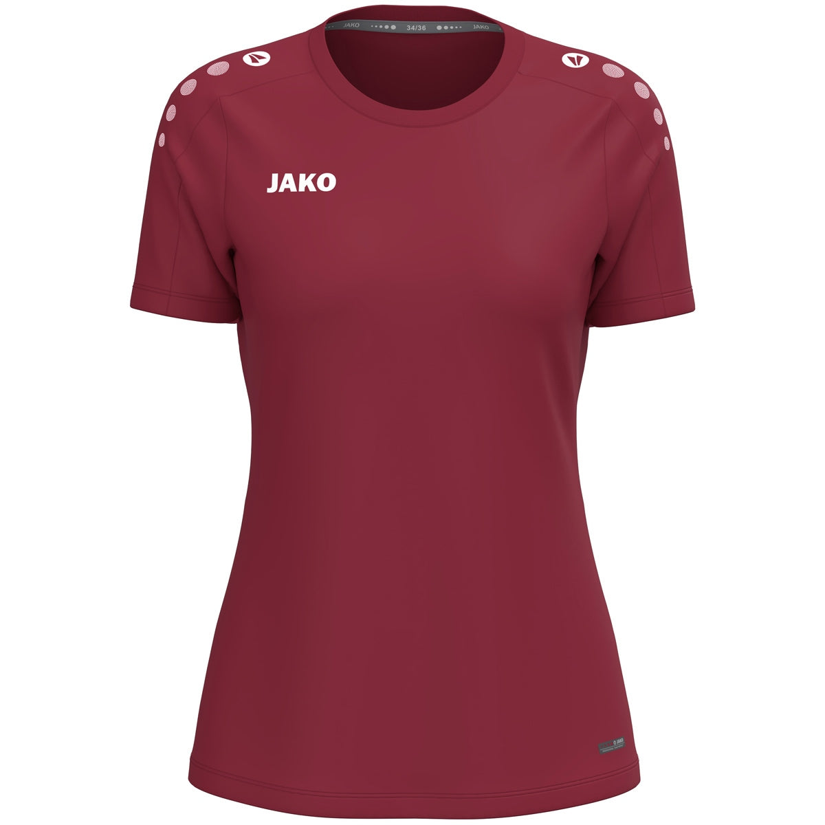 JAKO T-Shirt One Damen – Rot (155) (vorne)