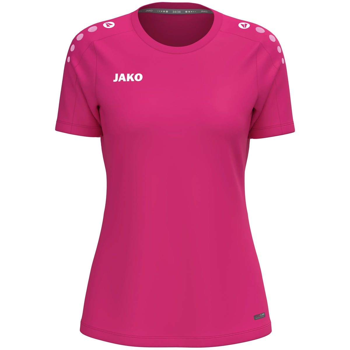 JAKO T-Shirt One Damen – Pink (vorne)