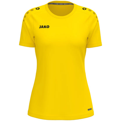 JAKO T-Shirt One Damen – Gelb (vorne)