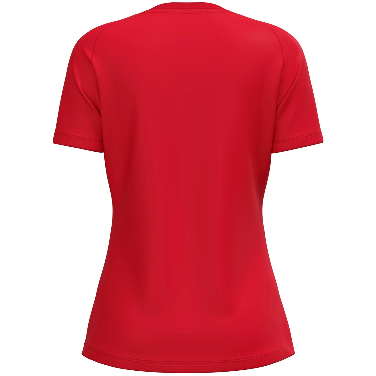JAKO T-Shirt One Cotton Damen – Rot (100) (hinten)