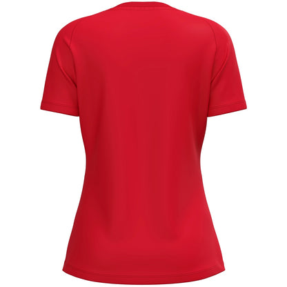 JAKO T-Shirt One Cotton Damen – Rot (100) (hinten)
