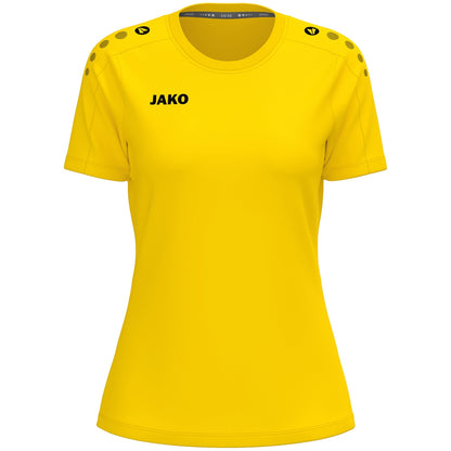 JAKO T-Shirt One Cotton Damen – Gelb (vorne)