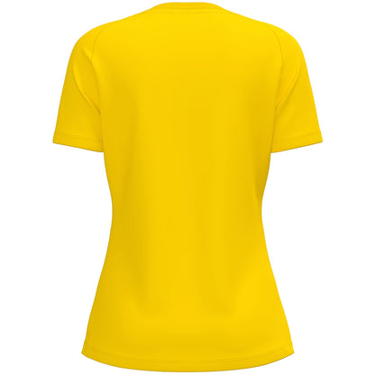 JAKO T-Shirt One Cotton Damen – Gelb (hinten)