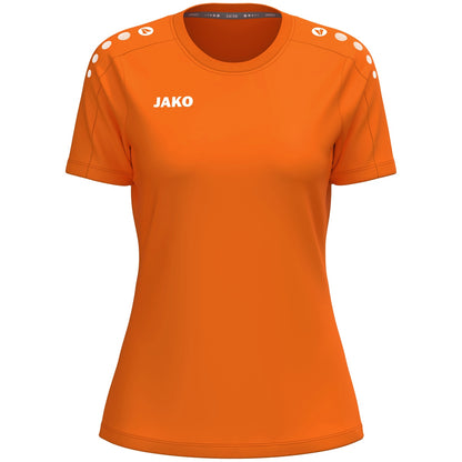 JAKO T-Shirt One Cotton Damen – Orange (vorne)