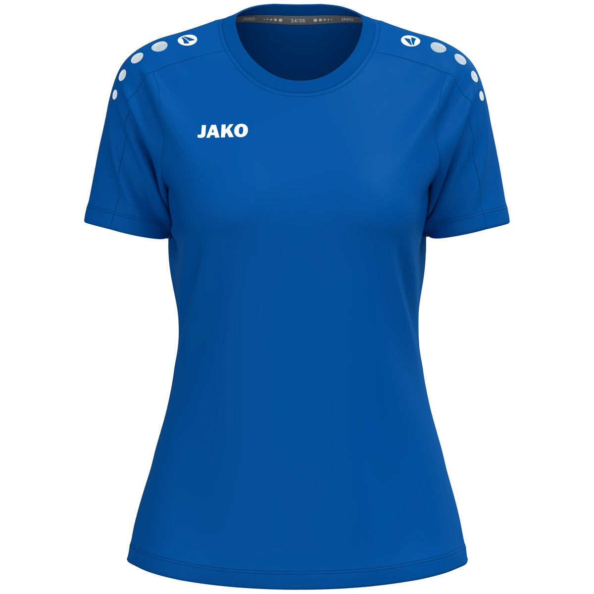 JAKO T-Shirt One Cotton Damen – Blau (400) (vorne)