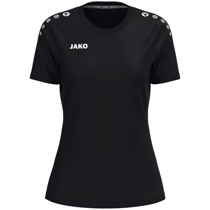JAKO T-Shirt One Cotton Damen – Schwarz (vorne)