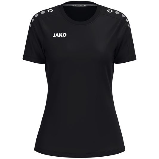 JAKO T-Shirt One Cotton Damen – Schwarz (vorne)