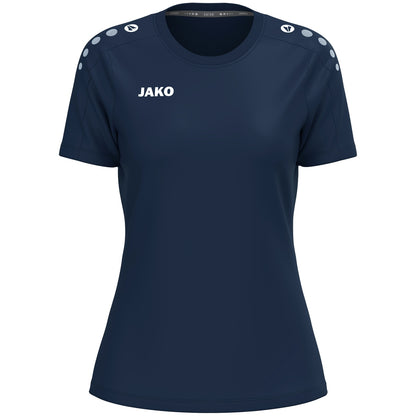 JAKO T-Shirt One Cotton Damen – Blau (900) (vorne)