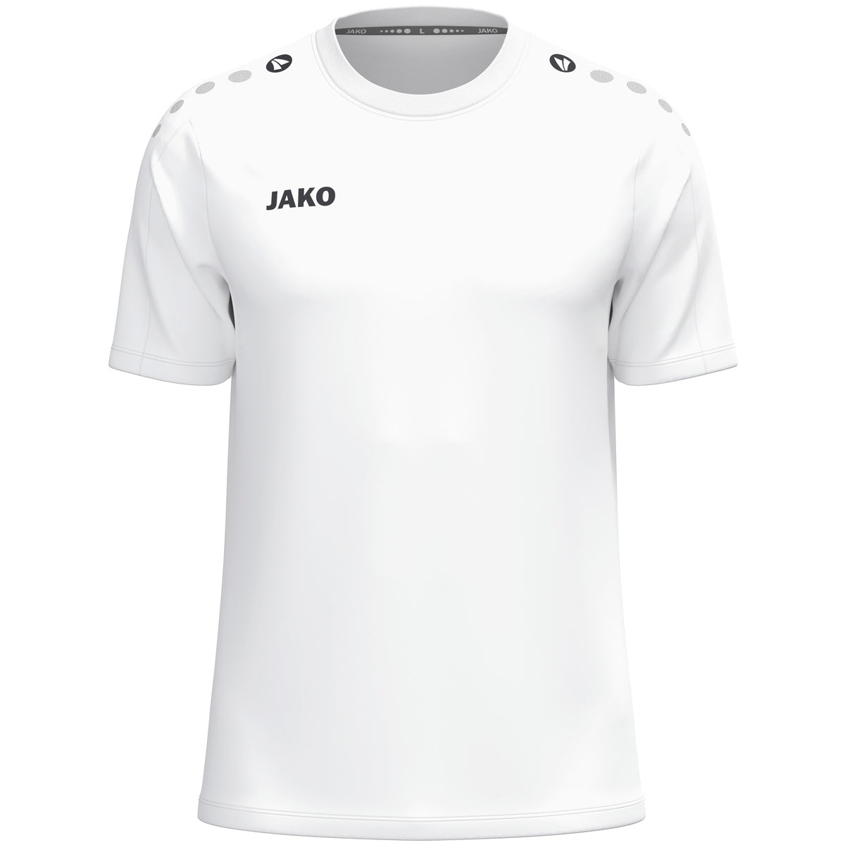 JAKO T-Shirt One Cotton – Weiß (vorne)