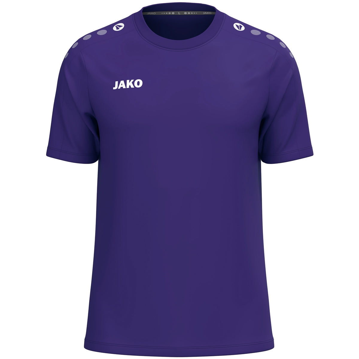 JAKO T-Shirt One Cotton – Lila (vorne)