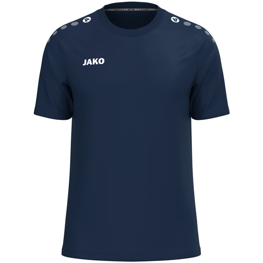 JAKO T-Shirt One Cotton – Blau (900) (vorne)