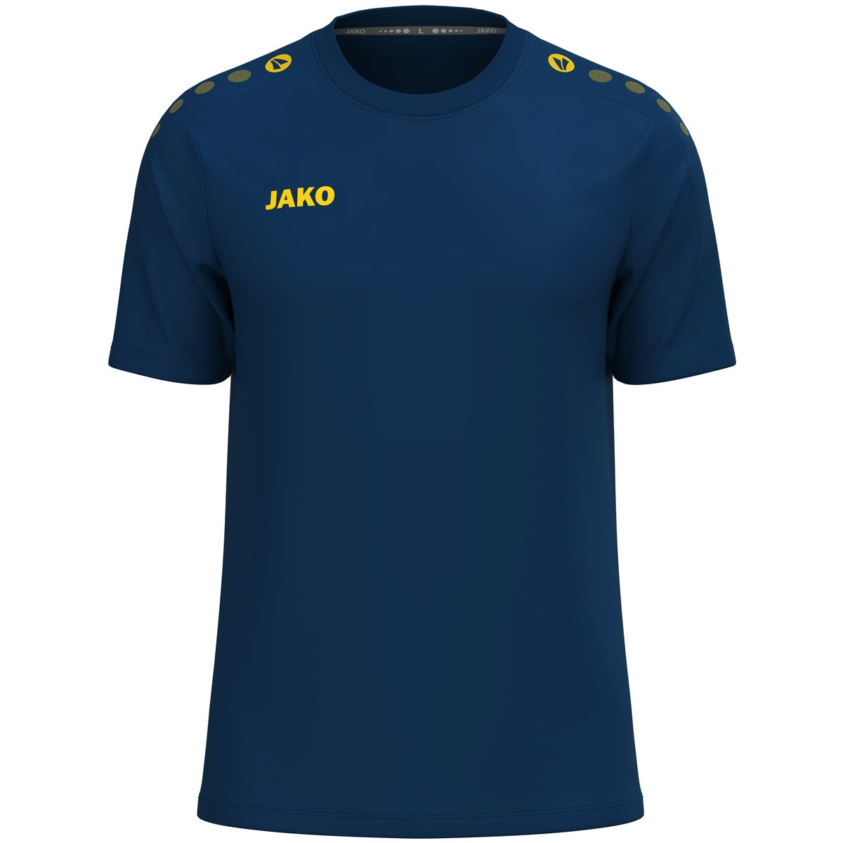 JAKO T-Shirt One Cotton – Blau (941) (vorne)
