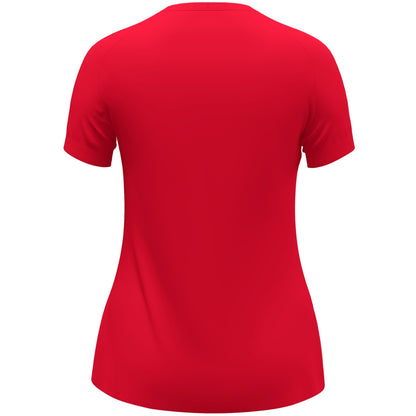 JAKO T-Shirt Uni Damen – Rot (hinten)