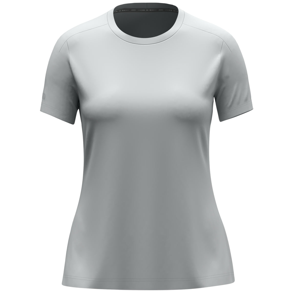 JAKO T-Shirt Uni Damen – Grau (522) (vorne)