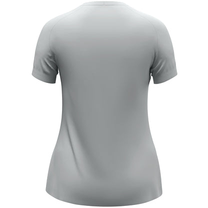 JAKO T-Shirt Uni Damen – Grau (522) (hinten)