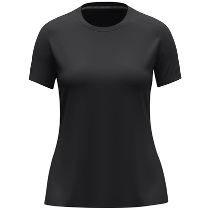 JAKO T-Shirt Uni Damen – Schwarz (vorne)