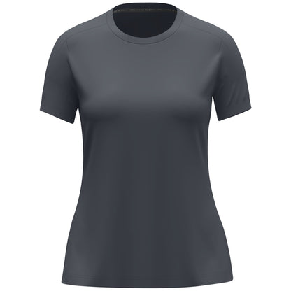 JAKO T-Shirt Uni Damen – Grau (830) (vorne)
