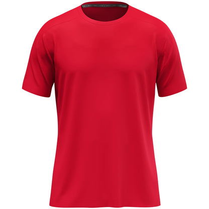JAKO T-Shirt Uni – Rot (vorne)