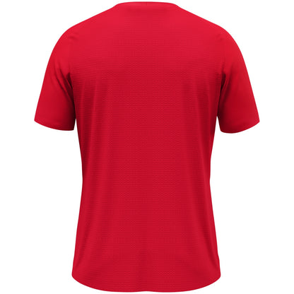 JAKO T-Shirt Uni – Rot (hinten)