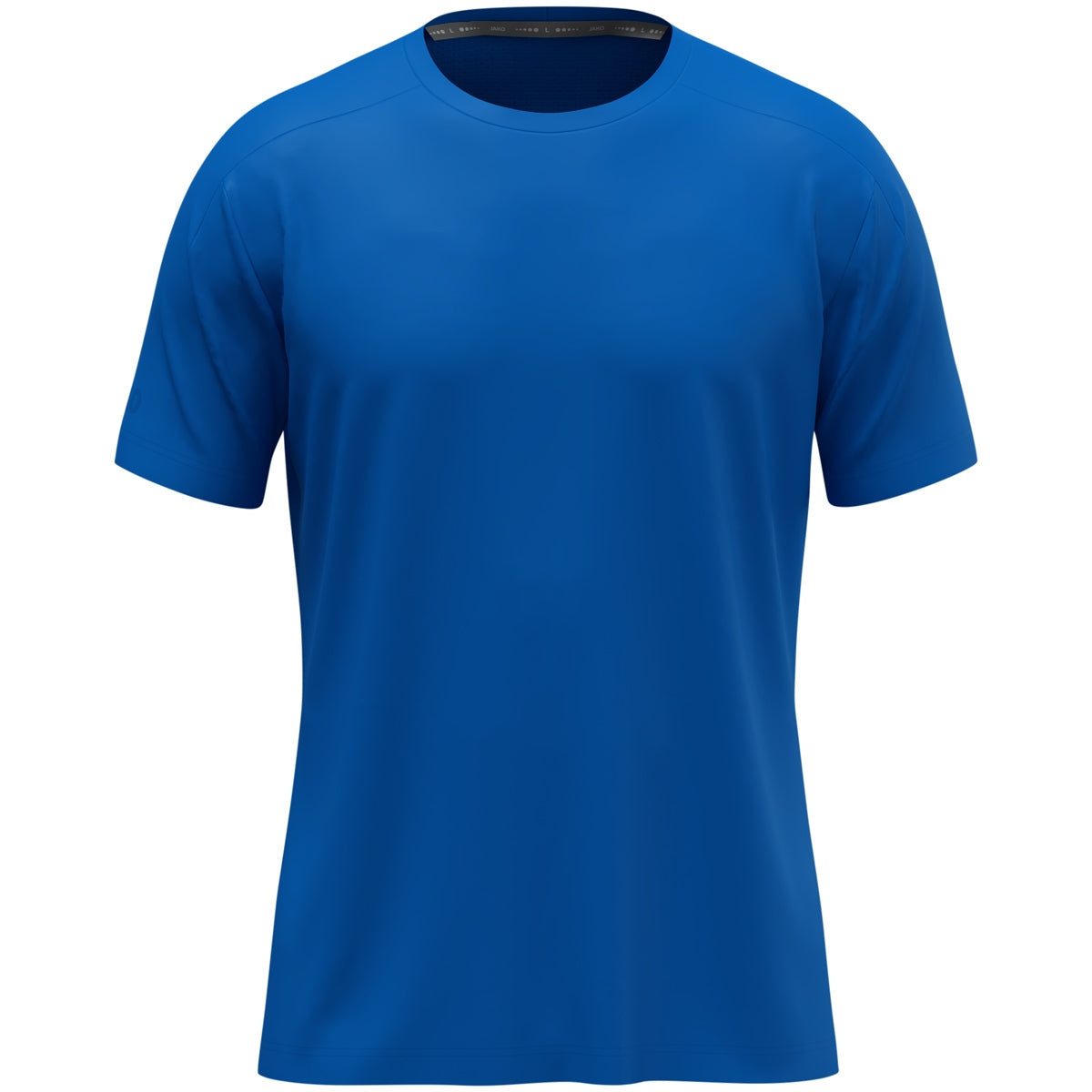 JAKO T-Shirt Uni – Blau (400) (vorne)