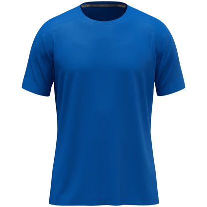 JAKO T-Shirt Uni – Blau (400) (vorne)