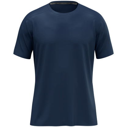 JAKO T-Shirt Uni – Blau (900) (vorne)