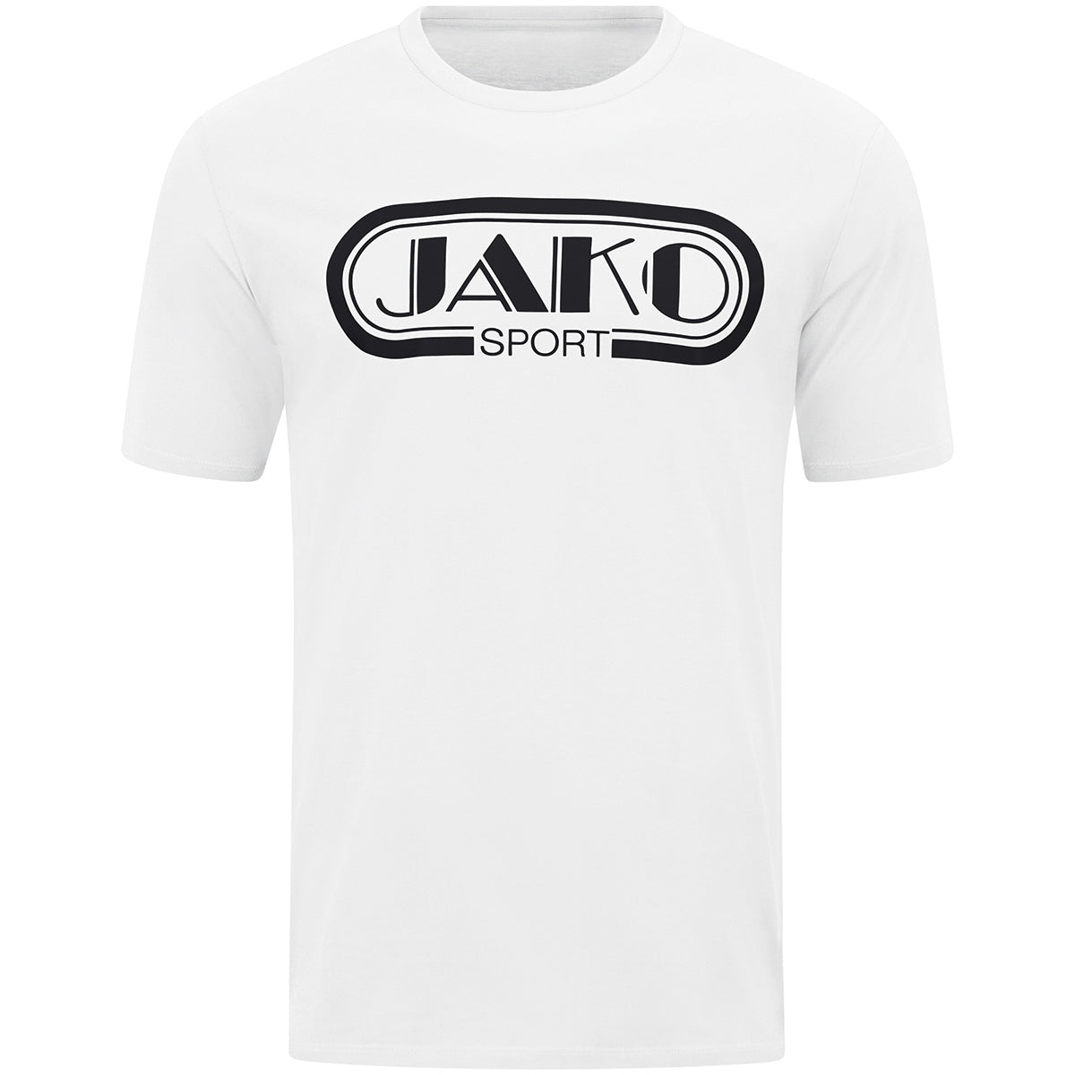 JAKO T-Shirt Retro – Weiß (vorne)