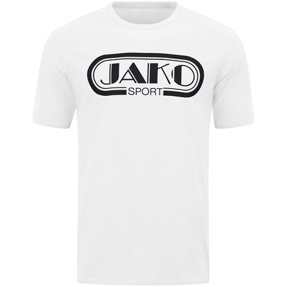 JAKO T-Shirt Retro – Weiß (vorne)