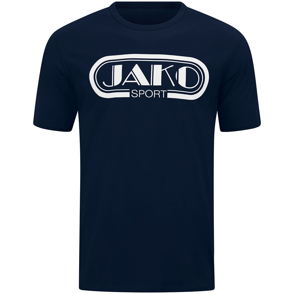 JAKO T-Shirt Retro – Blau (vorne)