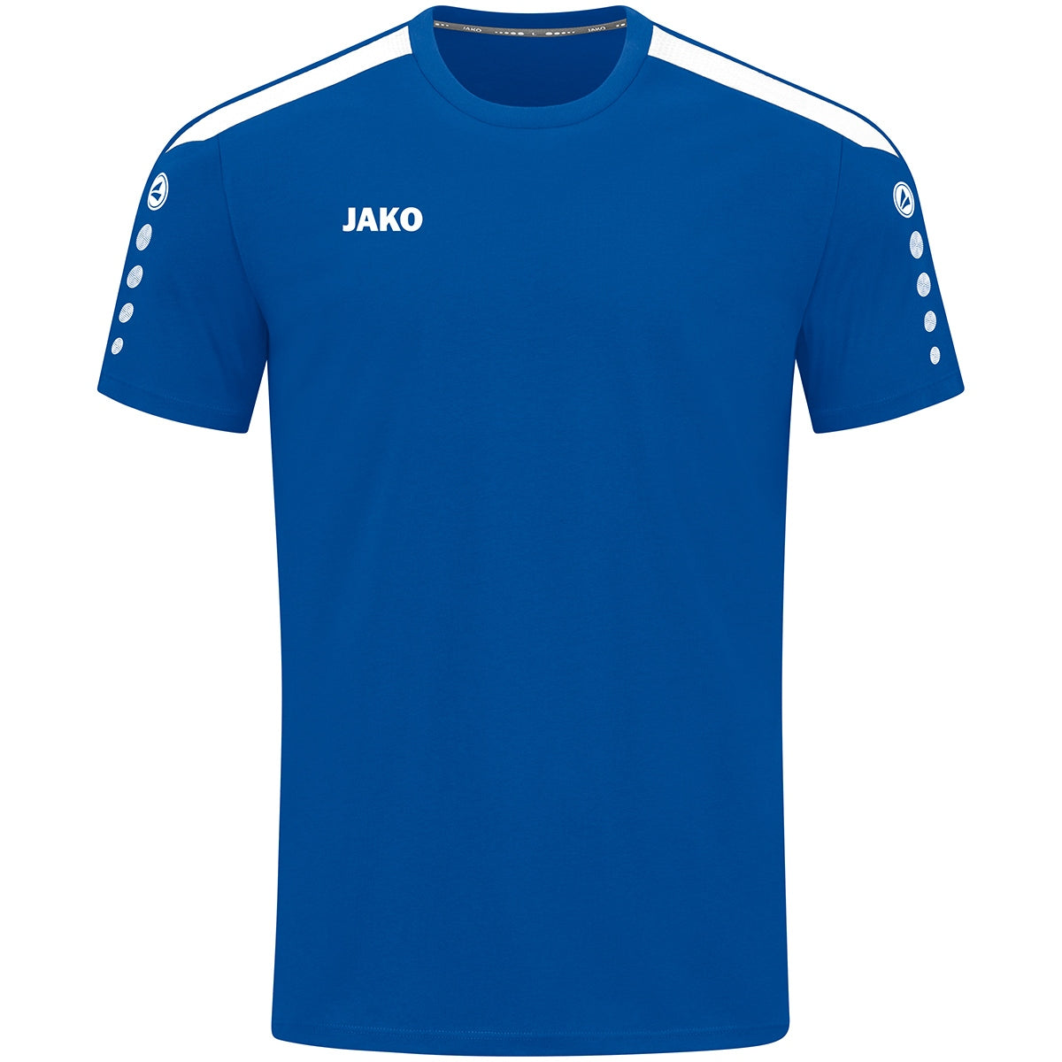 JAKO T-Shirt Power – Blau (400) (vorne)