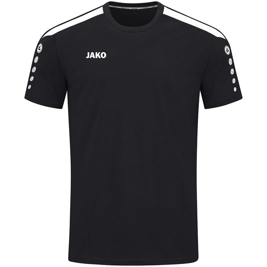 JAKO T-Shirt Power – Schwarz (vorne)
