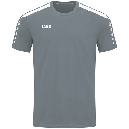 JAKO T-Shirt Power – Grau (vorne)