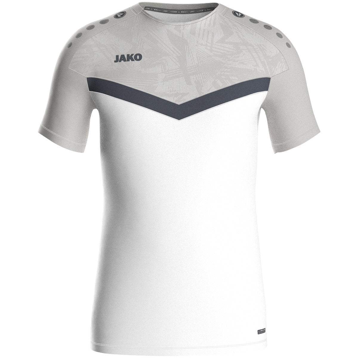 JAKO T-Shirt Iconic – Weiß (vorne)