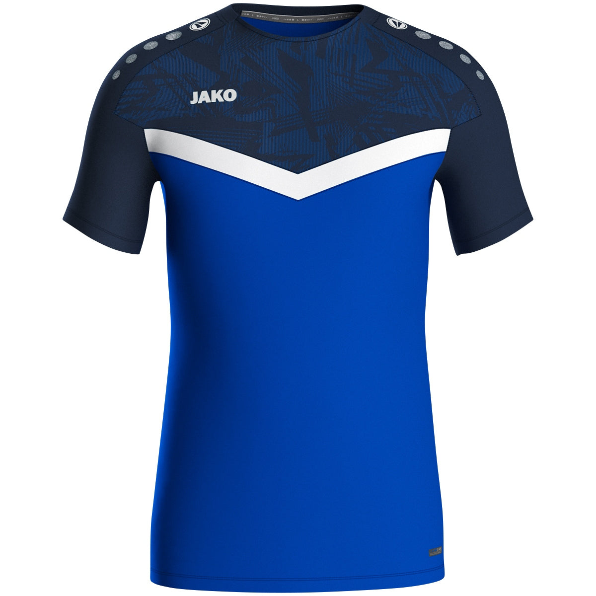 JAKO T-Shirt Iconic – Blau (403) (vorne)