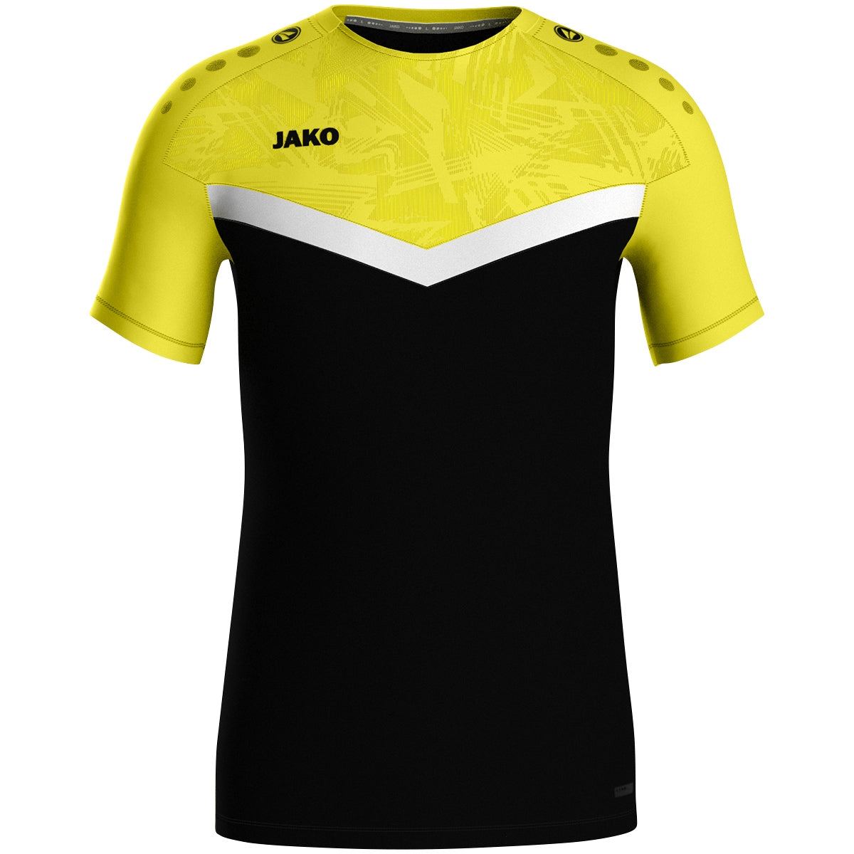 JAKO T-Shirt Iconic – Schwarz (808) (vorne)