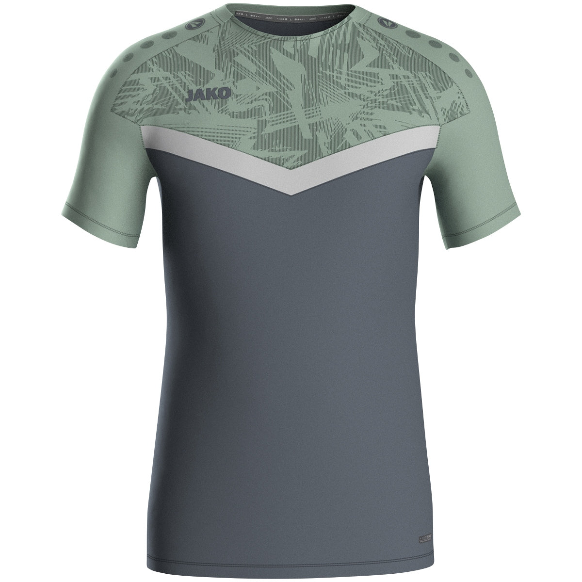 JAKO T-Shirt Iconic – Grau (852) (vorne)