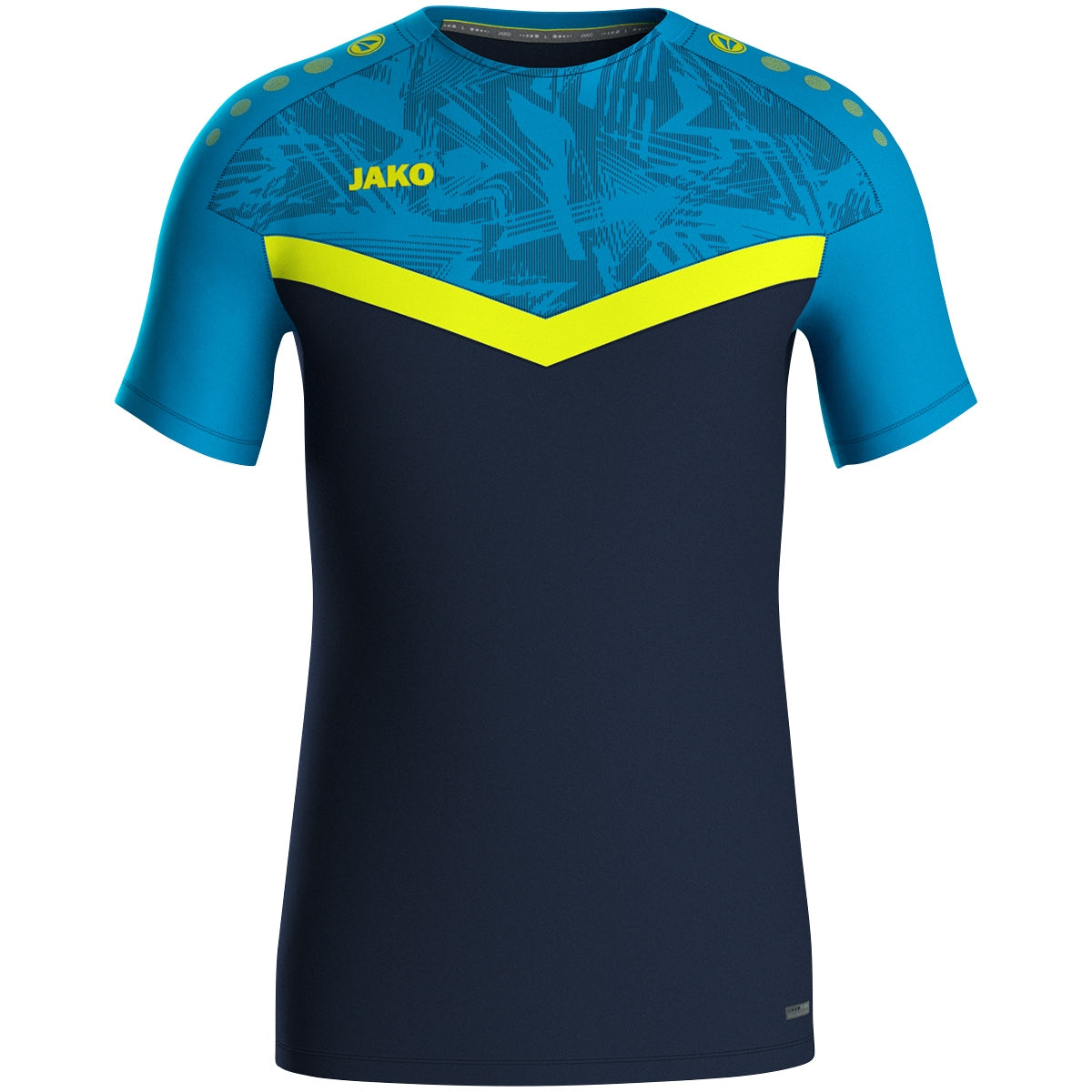 JAKO T-Shirt Iconic – Blau (914) (vorne)