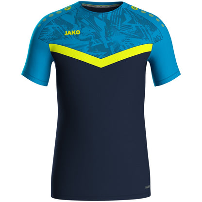 JAKO T-Shirt Iconic – Blau (914) (vorne)
