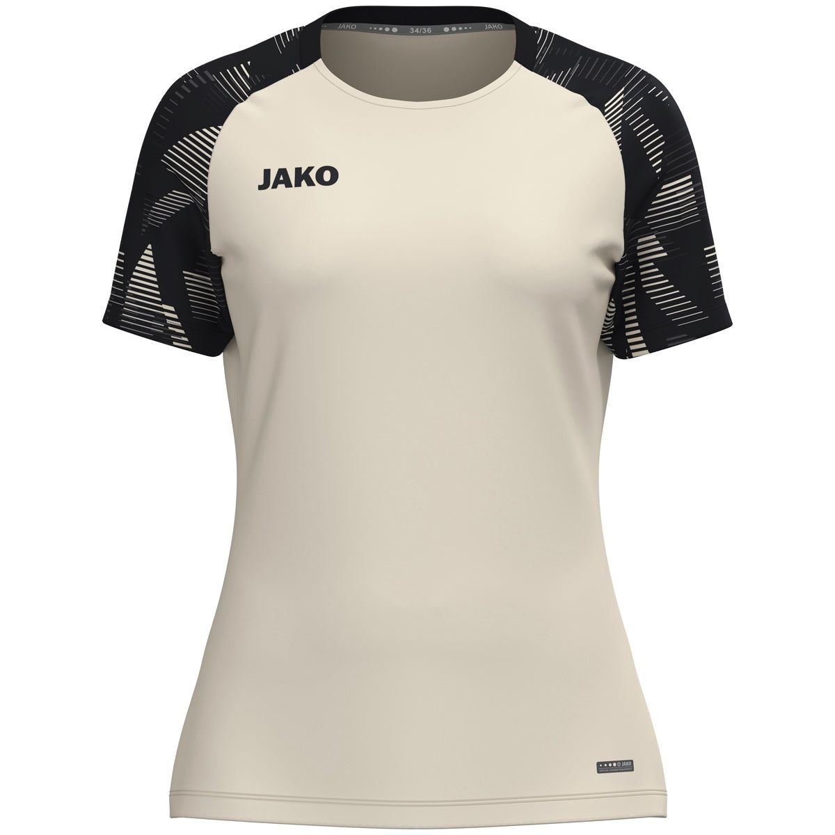 JAKO T-Shirt Sonic Damen – Weiß (035) (vorne)